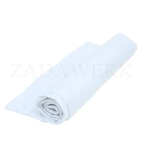 ZADAWERK® Entretela para patchwork termoadhesiva - 1x2 m - blanco