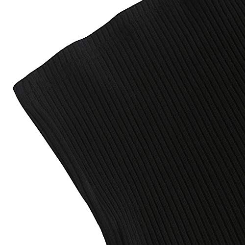 ZAFUL – Pantalones sin tirantes para mujer, monocromo, parte superior superior y cuadros, dos piezas rojo S