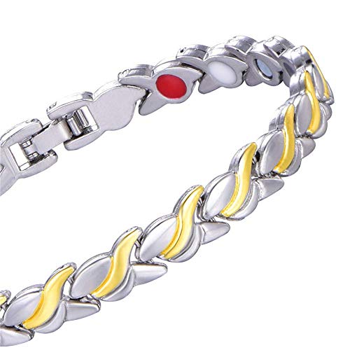 ZAJIWF Pulsera para Bajar de Peso Quemando Grasa Terapia magnética Pulsera para Bajar de Peso Forma del Cuerpo Pulsera para Hombres y Mujeres