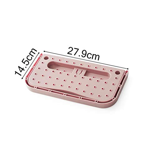 Zapateros Estante del zapato, organizador plástico casero creativo del almacenamiento de la pared de la exhibición del gabinete del soporte del estante del zapato Durable Zapateros ( Color : Blue )