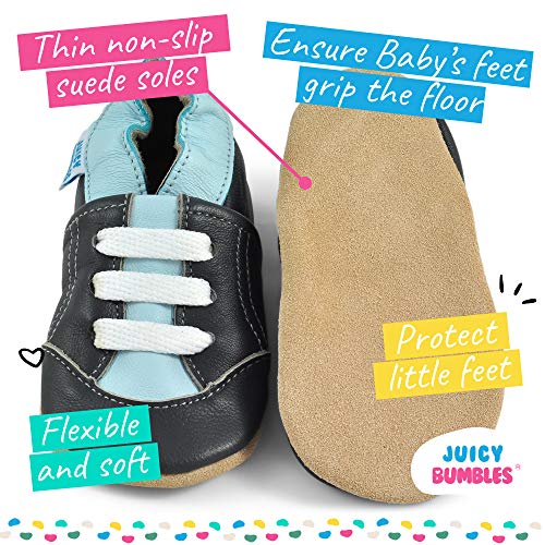 Zapatillas Bebe Niño - Zapato Bebe Niño - Zapatos Bebes - Calzados Bebe Niño - Deportivas Gris - 0-6 Meses