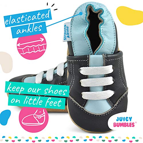 Zapatillas Bebe Niño - Zapato Bebe Niño - Zapatos Bebes - Calzados Bebe Niño - Deportivas Gris - 0-6 Meses