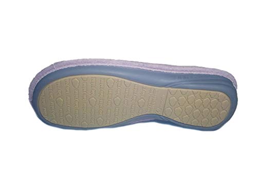 Zapatillas de Estar por casa/De Mujer/Biorelax/Primavera-Verano/Mod. Cuña 3 cms/Color Aguamar/Talla 37