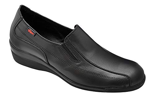 Zapato Mujer Uniformes en Piel Color Negro, Marca DIAN - Marta-9 (38 EU, Negro)