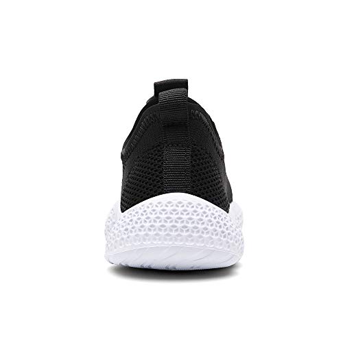 Zapatos Deportivos Infantil Zapatillas Running Niño Sneakers Gimnasia Al Aire Muchachas Calzado Atletismo Ligero Respirable Niña Unisex Negro 36