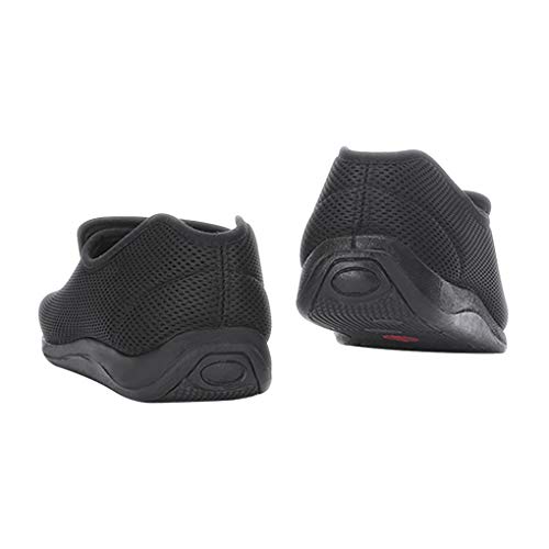 Zapatos diabéticos Ajustables, Unisex, de Malla de Verano, Planos, Ajustables, ortopédicos, para Oedema Hinchable y pie, Anchos y Abiertos, Color Negro-46EU