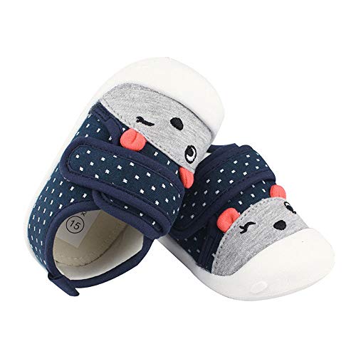 Zapatos para Bebé Primeros Pasos Zapatillas Bebe Niña Bebe Niño 0-2 año de Edad Talla del fabricante 16