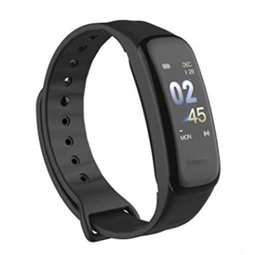 ZChun Reloj Rareador de fitn con Monitor de Ritmo cardíaco, C1 Plus Deportes igentes Aptitud del Reloj rareadores, podóm Walking Hombres Mujeres (Rojo/Azul/Negro/púrpura)