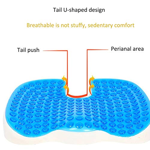 ZCPDP U-Type Anti-Decubitus Cojín Alivio Alivio Dolor Hermoso Glúteos Frío Frío Transpirable Ancianos Embarazadas Mujeres Embarazadas Cojines Butt Pad