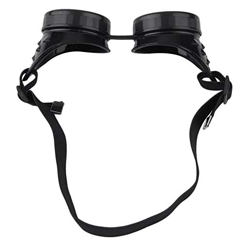 ZengBus Gafas cibernéticas profesionales Gafas Steampunk Soldadura vintage Punk Gótico Victoriano Deportes al aire libre Gafas de sol de bicicleta - Negro