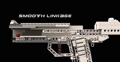 Zenghh Bloques de Construcción de puzzle fresco bricolaje Moc MK11 Rifle del Ejército del juguete del kit de emisiones diseño de la bala militar SWAT soldado arma pequeña modelo 3D Diamond mecánica ar