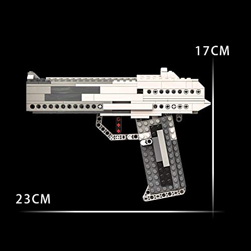 Zenghh Bloques de Construcción de puzzle fresco bricolaje Moc MK11 Rifle del Ejército del juguete del kit de emisiones diseño de la bala militar SWAT soldado arma pequeña modelo 3D Diamond mecánica ar