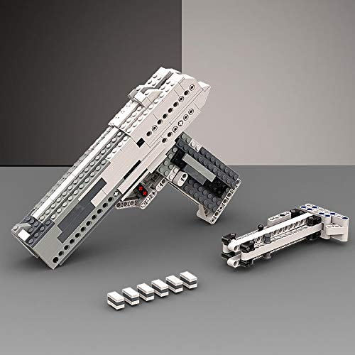 Zenghh Bloques de Construcción de puzzle fresco bricolaje Moc MK11 Rifle del Ejército del juguete del kit de emisiones diseño de la bala militar SWAT soldado arma pequeña modelo 3D Diamond mecánica ar