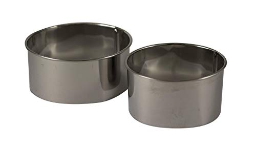 Zenker 42963 - 2 Aros Redondos Cortar y Emplatar 8 y 9,5cm.