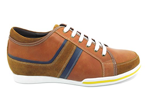 Zerimar Zapatos con Alzas Hombre| Zapatos Deportivos con Alzas Que Aumenta su Altura + 6 cm| Zapatillas Hombre de Vestir| Zapatos Hombre Casuales