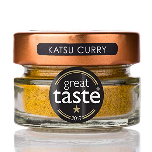Zest & Zing Katsu Curry (Molido), Tarro De Especias De 24 G: Mezclas De Especias De Curry Premium De Zest & Zing. Tarros De Especias Más Frescos, Convenientes Y Apilables. 128 g