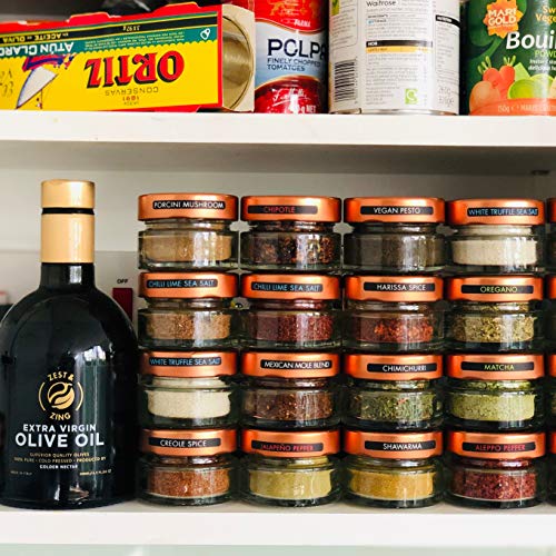 Zest & Zing Katsu Curry (Molido), Tarro De Especias De 24 G: Mezclas De Especias De Curry Premium De Zest & Zing. Tarros De Especias Más Frescos, Convenientes Y Apilables. 128 g