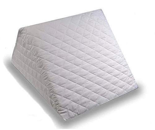 ZETA TEX - Cojín con Forma de Cuña para Cama y Sofá, Sujeción de Espalda Almohada de Lectura 40 x 30 x 48 cm Texturas Home