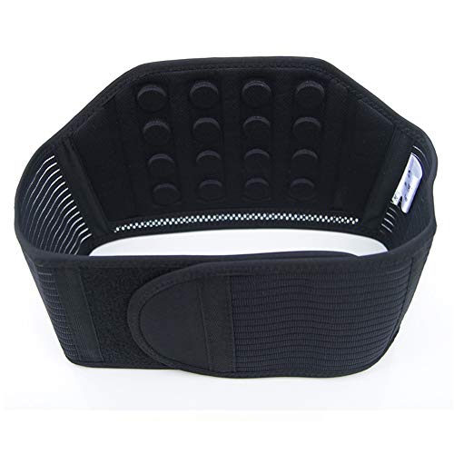 ZFF 20 Imanes Faja Soporte Lumbar Cinturón Magnético Inferior Atrás Apoyo Dolor Alivio Atrás Espasmos Ciática Hernia Discal Hernia por Hombres Y Mujer (Size : XXL)