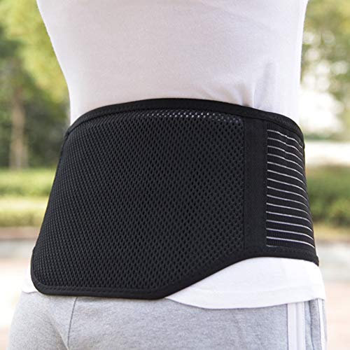 ZFF 20 Imanes Faja Soporte Lumbar Cinturón Magnético Inferior Atrás Apoyo Dolor Alivio Atrás Espasmos Ciática Hernia Discal Hernia por Hombres Y Mujer (Size : XXL)