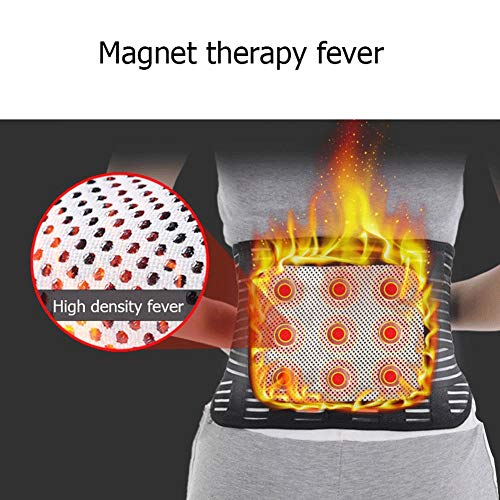 ZFF Soporte Lumbar Cinturón para Hombres Mujer Deporte & Trabajo Relacionado Inferior Espalda Dolor Alivio,Magnetoterapia (Tamaño : S)