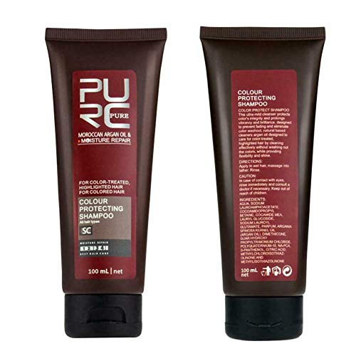 ZGL Color Revitalize Color Fade Protection Shampoo, Champú Nutritivo Suave con Color Care Complex Champú para el Cabello para Cabello Saludable y Teñido (1PC)