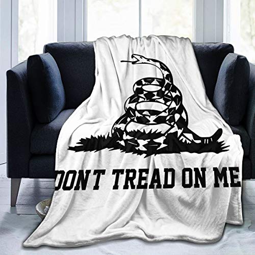 Zhangzx No me pises Manta de Forro Polar Micro Manta de Cama de Felpa hipoalergénica súper Suave Sofá Sala de Estar Dormitorio Regalos