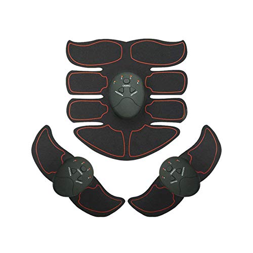 Zidao Máquina de Entrenamiento de los músculos, Entrenador de los músculos del Brazo Massagestimulator eléctrica eliminación de aparatos de Ejercicios de Culturismo,Negro