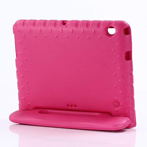 ZiHang Funda Infantil Huawei MediaPad T3 10, Carcasa Niño Antigolpes con Asa Convertible Tapa de Soporte, Funda Bebé Ligera para Huawei MediaPad T3 10 (Azul)