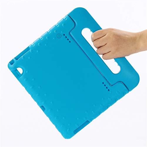 ZiHang Funda Infantil Huawei Mediapad T5 10, Carcasa Niño Antigolpes con Asa Convertible Tapa de Soporte, Funda Bebé Ligera para Huawei Mediapad T5 10 (Azul)