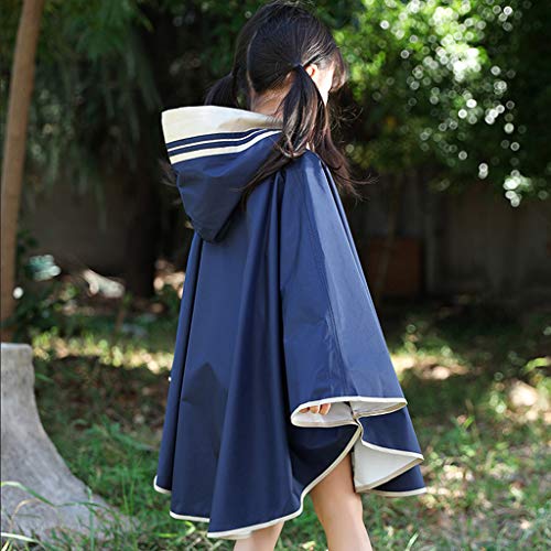 Zilee Niñas Chubasquero Impermeable Chaqueta Lluvia - Niño Poncho de Lluvia Capa Patrón Impresopara Capelina de Lluvia Ropa Impermeable para Uso Diario Senderismo Ciclismo Viajar …