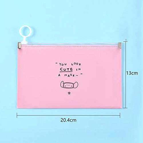 Zilosconcy Bolsas de Almacenamiento Desechables, Bolsa para prevenir la contaminación Caja A Prueba de Polvo Fácil de Llevar (Multicolor1, 13x20.5cm)