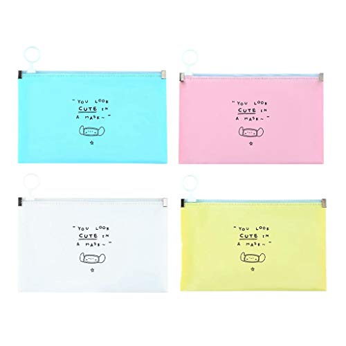 Zilosconcy Bolsas de Almacenamiento Desechables, Bolsa para prevenir la contaminación Caja A Prueba de Polvo Fácil de Llevar (Multicolor1, 13x20.5cm)