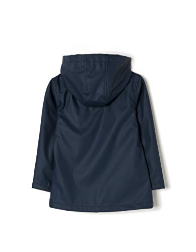 ZIPPY ZG0103_455_9 Abrigo, Azul (Black Iris 181), (Tamaño del Fabricante:3/4) para Niñas