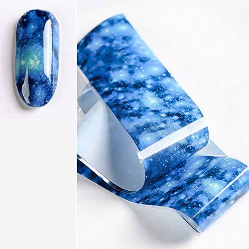 Ziyero 20 Colores Holográfica Pegatinas Uñas DIY Uñas Decoración Película Transferencia Color Pegatina No Tóxico,para Decorar Casa,Carcasa Telefono,álbumes Recortes,Regalo Navidad—2 Cajas / 20 Piezas