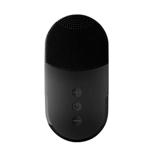 ZJY Dispositivo de Limpieza para Hombres, 2 Modos de Limpieza, 10 Niveles de Ajuste de Intensidad, Carga por inducción inalámbrica, Adecuado para Todo Tipo de Piel