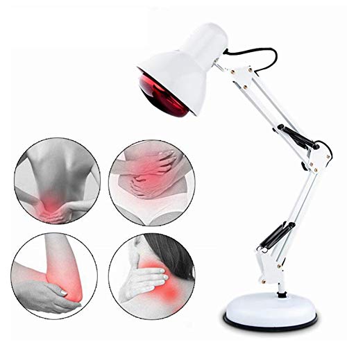 ZMIN Lámpara Infrarrojos Fisioterapia, Lámpara de Masaje Fisioterapia LED 660 NM Terapia de Calentamiento, Alivio del Dolor Ligero Cuidado de la Salud