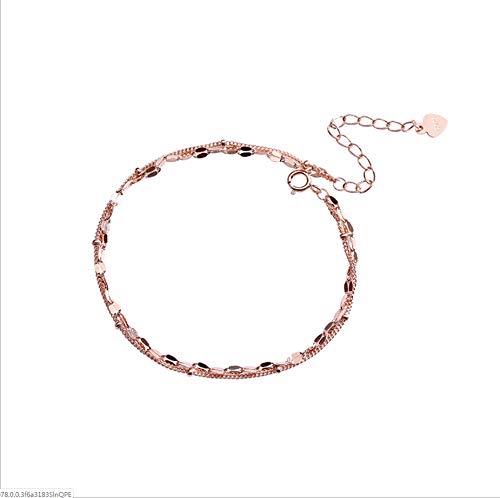 zmnbaa Joyas Europa Y Estados Unidos Viento Frío Pulsera De Metal Mujer Otoño E Invierno Marea Joyas De Mano 16.5 + 4Cm
