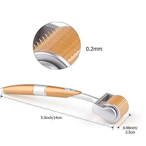 ZNBLLH Microneedling Derma Roller Needles, Microneedling Pen Anti Arrugas Acné Cicatrices Celulitis estimula colágeno y elastina, 1.5mm