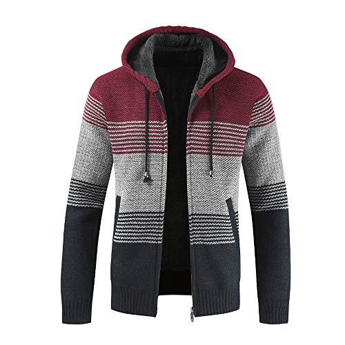 ZODOF Sudadera con Capucha Hombres de Manga Larga Capucha De Tendencia Hoodie Tops Chaqueta Abrigo Ropa