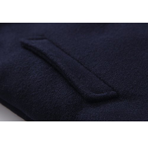 ZOEREA Bebé Niño Abrigo de Capucha Niños Otoño Invierno Chaqueta de Algodón Acolchado Engrosamiento Ropa Botones de Cuerno Jacket Outwear