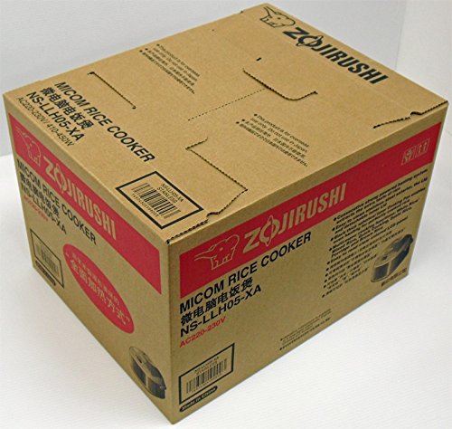 ZOJIRUSHI olla arrocera NS-0.54L LLH05-XA (para 220-230V, 50/60Hz)