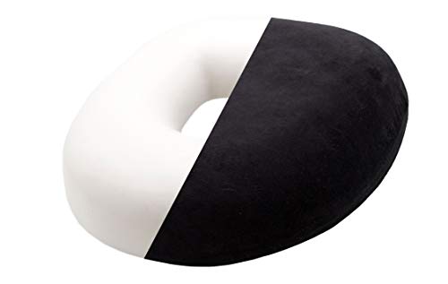 ZOLLNER Cojín ortopédico para hemorroides, viscoelástico, Funda Extraible