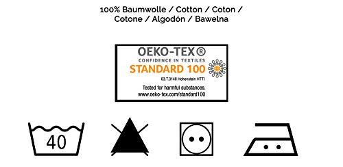 ZOLLNER Toalla de Playa Grande, 100x200 cm, algodón, Verde