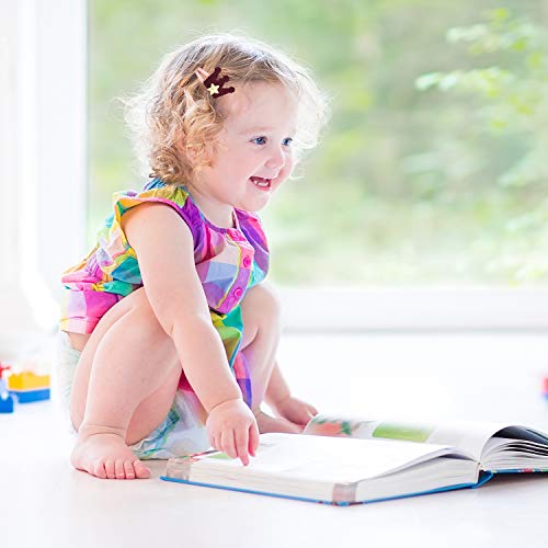 Zooawa Horquilla de Pelo Multifuncional, [10 PACK] Accesorios Trenzados para Cabello con Varias Dibujos Animados, Horquillas Ideales para Niña en Casa o al Aire Libre – Colorido