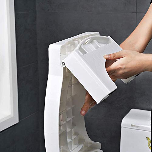 ZPZP Taburete para Inodoro Plegable,Taburete De Baño Plegable para Ponerse En Cuclillas En El Inodoro, Antideslizante Anti Constipación Curar Squat Hemorroides