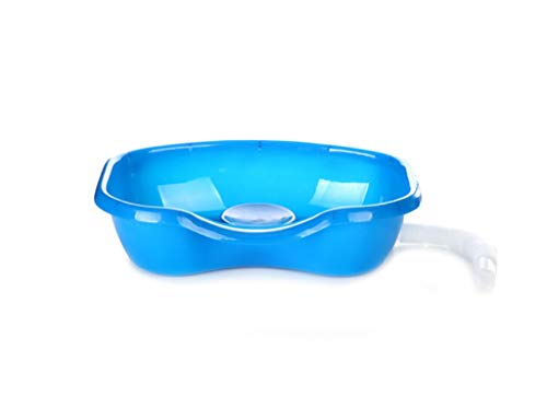 ZQMYD LYX@ Lavamanos, Lavamanos Parálisis Parálisis Uso del Paciente Anciano Enfermería Doméstica Mujer Embarazada Peluquería Niño acostado en la Cama Champú Azul Cielo