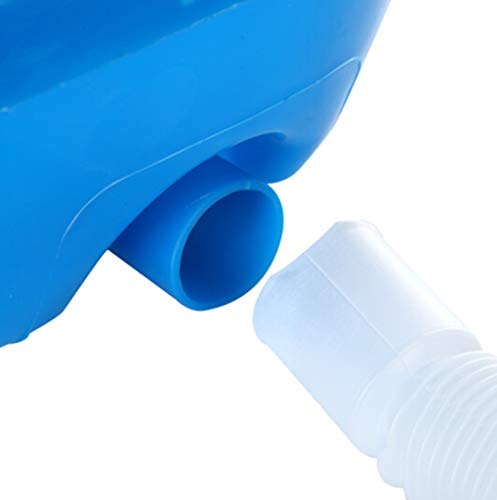 ZQMYD LYX@ Lavamanos, Lavamanos Parálisis Parálisis Uso del Paciente Anciano Enfermería Doméstica Mujer Embarazada Peluquería Niño acostado en la Cama Champú Azul Cielo