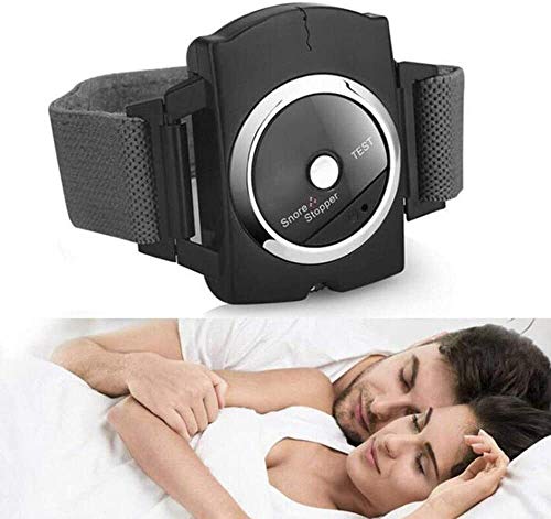 ZT Lucha contra el ronquido Dispositivos electrónicos, Micro Pulso Estiramiento Muñequera, Anti-ronquido del Reloj for no invasiva del sueño Solución Correa invasiva tranquilizador for no Dormir
