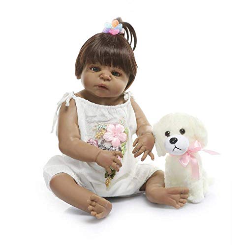 ZTBXQ Belleza Cuidado Personal Muñeca Realista Hecha A Mano   56 Cm 22"Muñecas Renacidas Muñecas de Vinilo de Silicona Completas   Bebés Reborn Realistas Niñas Bañarse Juguete   Boca
